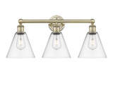 Bathroom Fixtures Three Lights by Innovations ( 405 | 616-3W-AB-GBC-82 Edison ) 