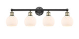 Bathroom Fixtures Four Lights by Innovations ( 405 | 616-4W-BAB-G121-6 Edison ) 