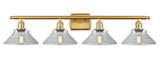 Bathroom Fixtures Four Lights by Innovations ( 405 | 516-4W-SG-G132-LED Ballston ) 
