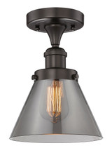 Semi-Flush Mts. Glass Down by Innovations ( 405 | 616-1F-OB-G43 Edison ) 