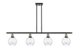 Linear/Island 4 Light + by Innovations ( 405 | 516-4I-BAB-G362-LED Ballston ) 