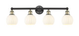 Bathroom Fixtures Four Lights by Innovations ( 405 | 616-4W-BAB-G1217-6WV Edison ) 