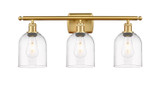 Bathroom Fixtures Three Lights by Innovations ( 405 | 516-3W-SG-G558-6CL Ballston ) 