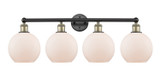 Bathroom Fixtures Four Lights by Innovations ( 405 | 616-4W-BAB-G121-8 Edison ) 