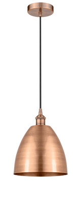Mini Pendants Metal Shade by Innovations ( 405 | 616-1P-AC-MBD-9-AC-LED Edison ) 