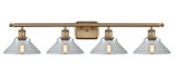 Bathroom Fixtures Four Lights by Innovations ( 405 | 516-4W-BB-G132-LED Ballston ) 