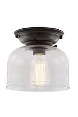 Flush Mounts Glass Down by Innovations ( 405 | 623-1F-OB-G72-LED Franklin Restoration ) 