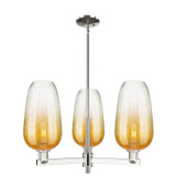 Mid. Chandeliers Glass Up by Innovations ( 405 | 716-3CR-PN-G484-7AM Arcadia ) 
