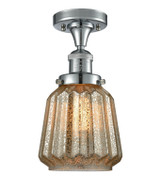 Semi-Flush Mts. Glass Down by Innovations ( 405 | 517-1CH-PC-G146 Franklin Restoration ) 