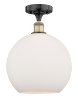 Semi-Flush Mts. Glass Down by Innovations ( 405 | 616-1F-BAB-G121-12 Edison ) 