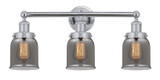 Bathroom Fixtures Three Lights by Innovations ( 405 | 616-3W-PC-G53 Edison ) 