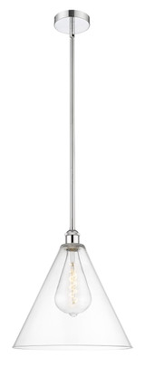 Pendants Glass Down by Innovations ( 405 | 616-1S-PC-GBC-162 Edison ) 