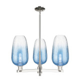 Mid. Chandeliers Glass Up by Innovations ( 405 | 716-3CR-PN-G484-7SB Arcadia ) 