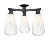 Semi-Flush Mts. Multi-port/Cluster by Innovations ( 405 | 716-3F-BK-G480-6OP Arcadia ) 