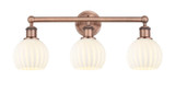 Bathroom Fixtures Three Lights by Innovations ( 405 | 616-3W-AC-G1217-6WV Edison ) 