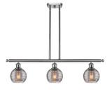Linear/Island 3 Light Bar by Innovations ( 405 | 516-3I-SN-G1213-6SM Ballston ) 