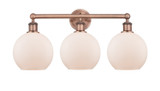Bathroom Fixtures Three Lights by Innovations ( 405 | 616-3W-AC-G121-8 Edison ) 