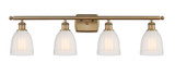 Bathroom Fixtures Four Lights by Innovations ( 405 | 516-4W-BB-G441-LED Ballston ) 