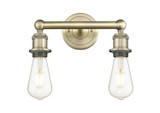 Bathroom Fixtures Two Lights by Innovations ( 405 | 616-2W-AB Edison ) 