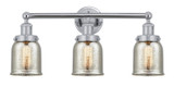 Bathroom Fixtures Three Lights by Innovations ( 405 | 616-3W-PC-G58 Edison ) 