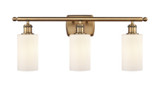 Bathroom Fixtures Three Lights by Innovations ( 405 | 516-3W-BB-G801 Ballston ) 