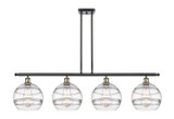 Linear/Island 4 Light + by Innovations ( 405 | 516-4I-BAB-G556-10CL Ballston ) 