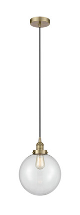 Mini Pendants Glass Down by Innovations ( 405 | 616-1PH-AB-G202-10 Edison ) 