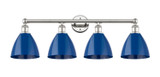 Bathroom Fixtures Four Lights by Innovations ( 405 | 616-4W-PN-MBD-75-BL Edison ) 