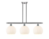Linear/Island 3 Light Bar by Innovations ( 405 | 516-3I-SN-G1217-10WV Ballston ) 