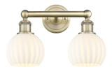 Bathroom Fixtures Two Lights by Innovations ( 405 | 616-2W-AB-G1217-6WV Edison ) 