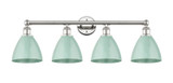Bathroom Fixtures Four Lights by Innovations ( 405 | 616-4W-PN-MBD-75-SF Edison ) 