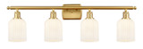 Bathroom Fixtures Four Lights by Innovations ( 405 | 516-4W-SG-G559-5GWH Ballston ) 