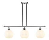 Linear/Island 3 Light Bar by Innovations ( 405 | 516-3I-SN-G1217-8WV Ballston ) 