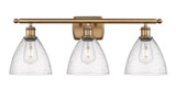 Bathroom Fixtures Three Lights by Innovations ( 405 | 516-3W-BB-GBD-754-LED Ballston ) 