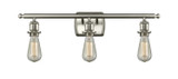 Bathroom Fixtures Three Lights by Innovations ( 405 | 516-3W-SN Ballston ) 