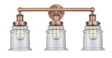 Bathroom Fixtures Three Lights by Innovations ( 405 | 616-3W-AC-G184 Edison ) 