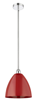 Mini Pendants Metal Shade by Innovations ( 405 | 616-1S-PC-MBD-12-RD Edison ) 