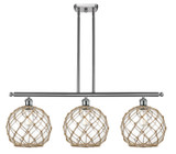 Linear/Island 3 Light Bar by Innovations ( 405 | 516-3I-SN-G122-10RB Ballston ) 