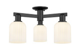 Semi-Flush Mts. Multi-port/Cluster by Innovations ( 405 | 716-3F-BK-G559-5GWH Arcadia ) 