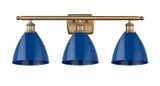 Bathroom Fixtures Three Lights by Innovations ( 405 | 516-3W-BB-MBD-75-BL Ballston ) 