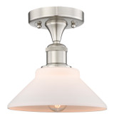 Semi-Flush Mts. Glass Down by Innovations ( 405 | 616-1F-SN-G131 Edison ) 