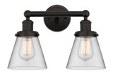 Bathroom Fixtures Two Lights by Innovations ( 405 | 616-2W-OB-G62 Edison ) 