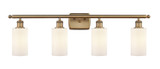 Bathroom Fixtures Four Lights by Innovations ( 405 | 516-4W-BB-G801-LED Ballston ) 
