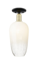 Semi-Flush Mts. Glass Down by Innovations ( 405 | 716-1C-BAB-G484-7OP Arcadia ) 