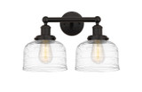 Bathroom Fixtures Two Lights by Innovations ( 405 | 616-2W-OB-G713 Edison ) 