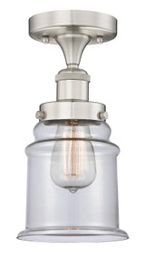 Semi-Flush Mts. Glass Down by Innovations ( 405 | 616-1F-SN-G182 Edison ) 