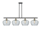 Linear/Island 4 Light + by Innovations ( 405 | 516-4I-BAB-G92-L-LED Ballston ) 