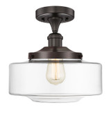 Semi-Flush Mts. Glass Down by Innovations ( 405 | 616-1F-OB-G692-12 Franklin Restoration ) 