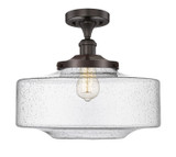 Semi-Flush Mts. Glass Down by Innovations ( 405 | 616-1F-OB-G694-16 Franklin Restoration ) 