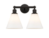 Bathroom Fixtures Two Lights by Innovations ( 405 | 616-2W-OB-GBC-81 Edison ) 